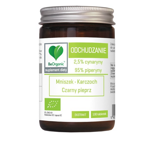 BeOrganic Odchudzanie, tabletki, 100 szt.
