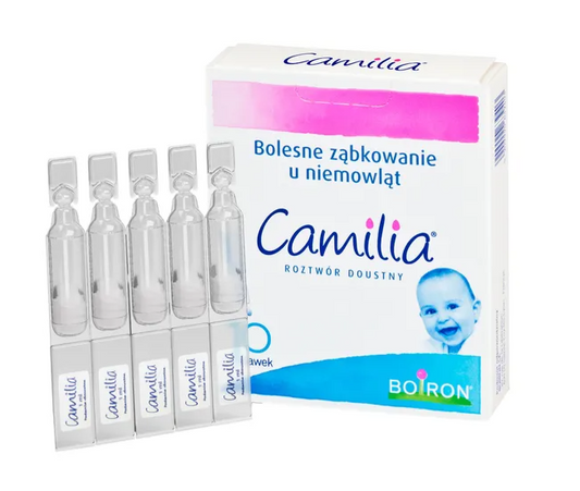 Camilia – bolesne ząbkowanie u niemowląt