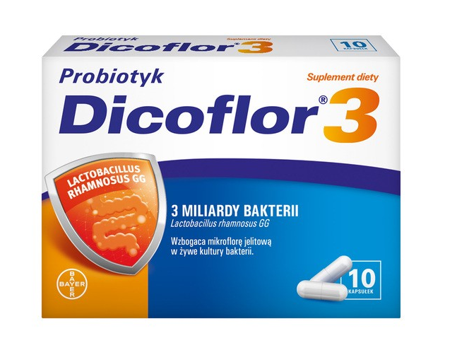 Dicoflor 3, kapsułki, 10 szt.