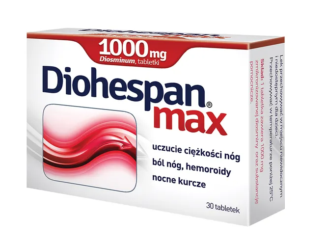DIOHESPAN MAX 1000MG 30 TAB