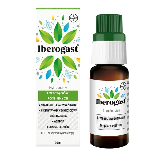 Iberogast, płyn doustny, 20 ml