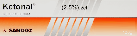Ketonal żel 2.5%