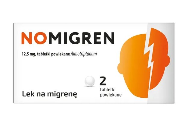 Nomigren, 12,5 mg, tabletki powlekane, 2 szt.