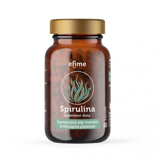 Spirulina suplement diety 60 tabletek