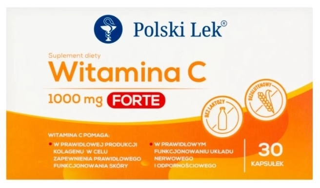 Witamina C Forte 1000 mg, 30 kapsułek