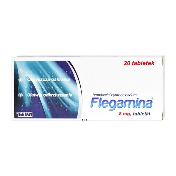 Flegamina 8mg,  tabletki , 20 szt.