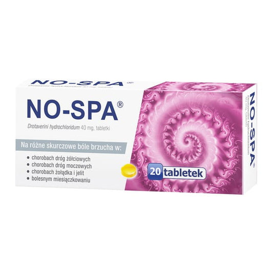 No-Spa, 40 mg, tabletki, 24szt.