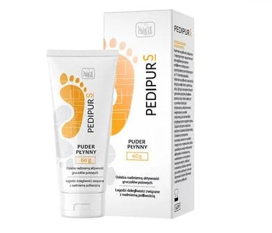 Pedipur S, preparat przeciwpotny do stóp i dłoni, 60 g