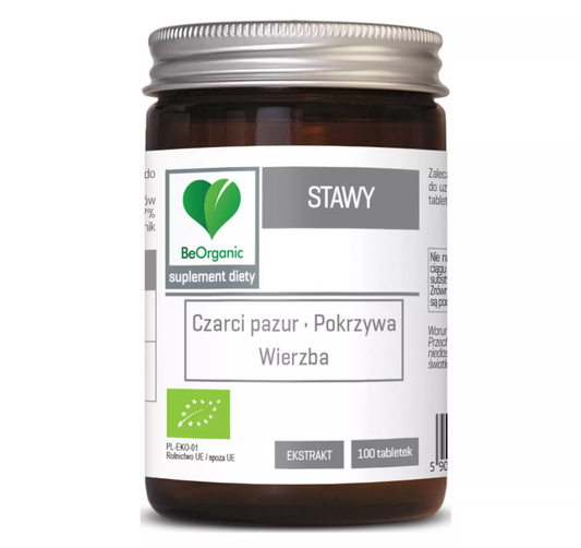 BeOrganic Stawy 100 tabletek