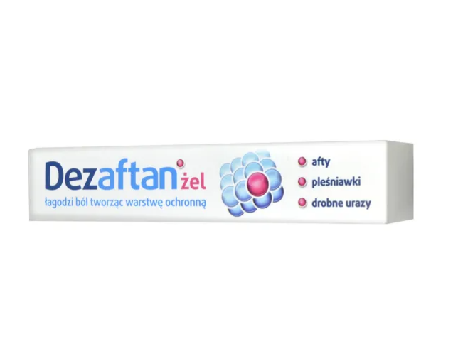 Dezaftan, żel do stosowania w jamie ustnej, 8 g