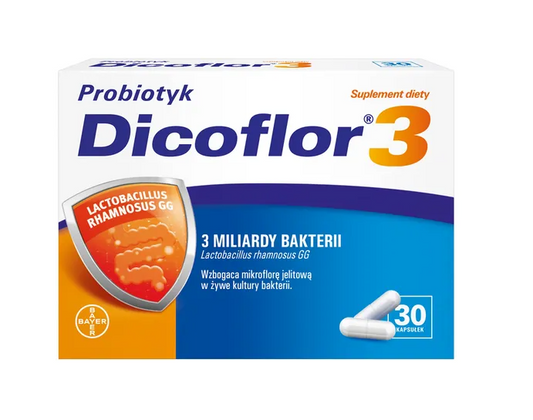 Dicoflor 3, kapsułki, 30 szt.