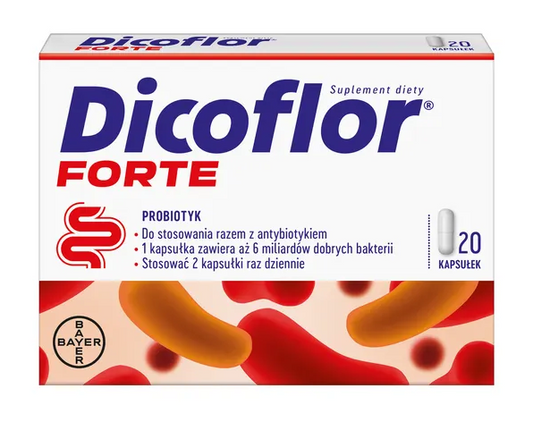Dicoflor Forte, kapsułki, 20 szt. Priobiotyk