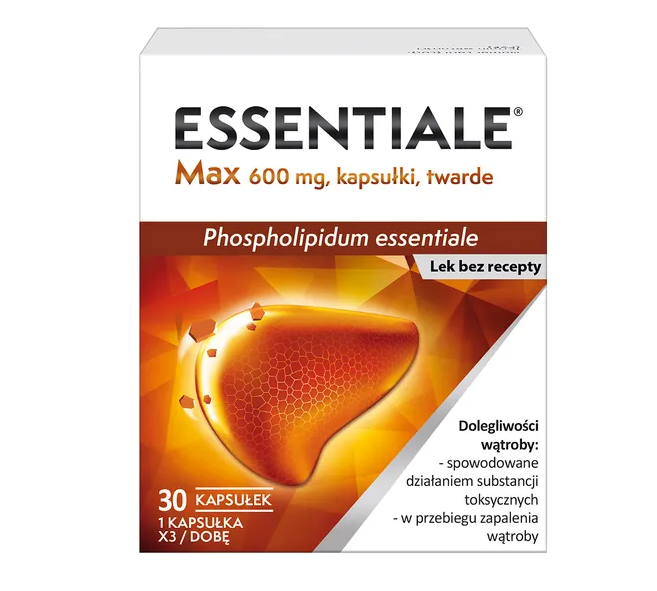 Essentiale Max, 600 mg, kapsułki, 30 szt.