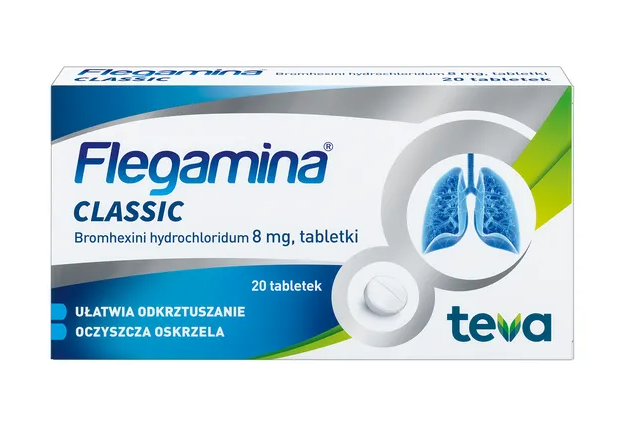 Flegamina, 8 mg, tabletki, 40 szt.