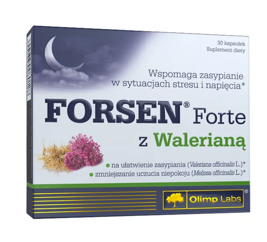Forsen Forte z walerianą, kapsułki, 30 szt.
