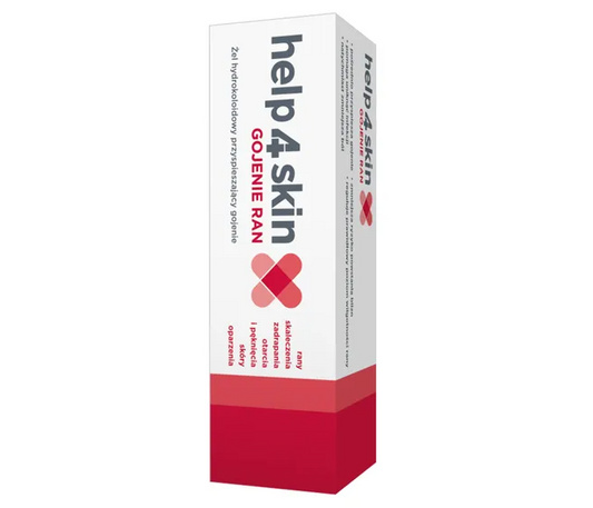 Help4Skin Gojenie Ran, żel hydrokoloidowy, 20 g, tuba