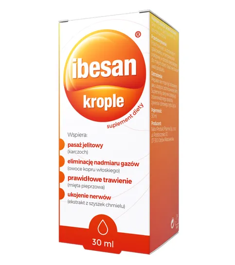 Ibesan, krople, 30 ml