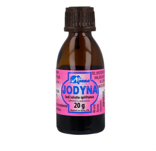 Jodyna, roztwór na skórę, 20 g (Avena)