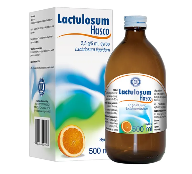 Lactulosum Hasco, (Lactulol), 2,5 g/5 ml, syrop, 150 ml