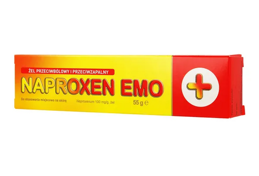 Naproxen Emo, 100 mg/g, żel, 55 g