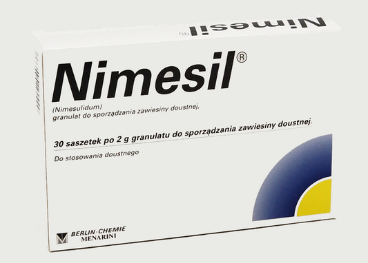 Nimesil, granulat do sporządzania zawiesiny, 100 mg/2 g, 30 saszetek