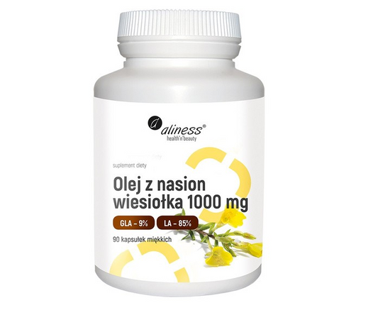 Aliness Olej z nasion wiesiołka 1000 mg, kapsułki, 90 szt.