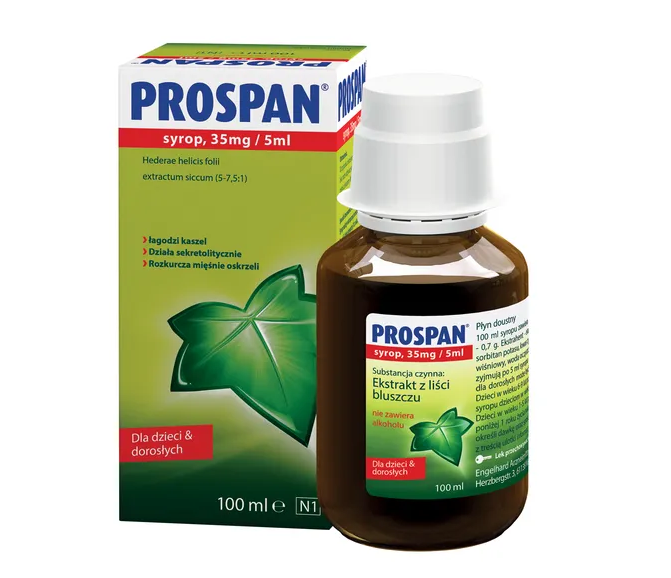 Prospan Plastic File Prospan, 35 mg/5 ml, syrop, 100 ml – Leki, realizacja recept