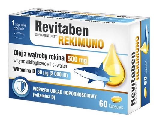 Revitaben Rekimuno, kapsułki, 60 szt.