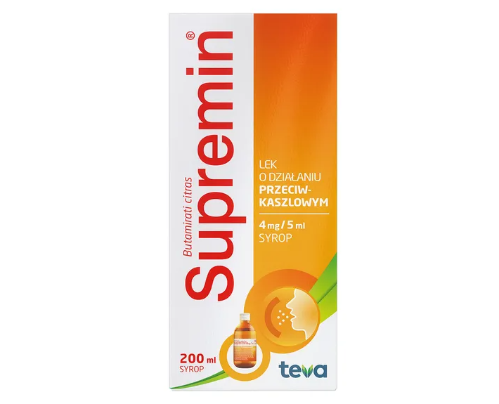 Supremin, syrop, (4 mg / 5 ml), 200 ml