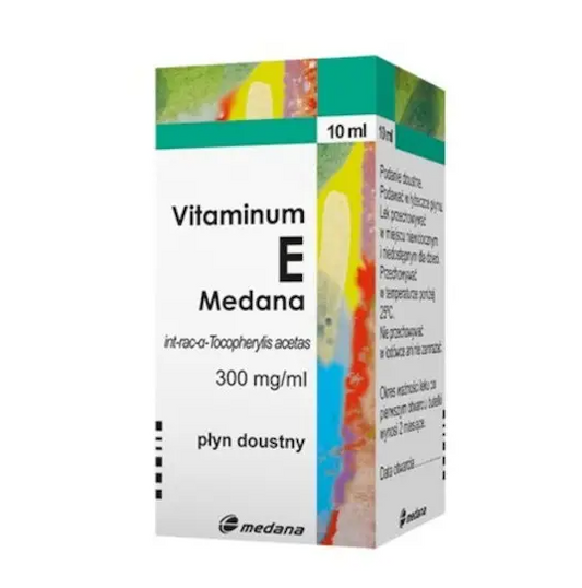 Vitaminum E Medana, (300 mg / ml), płyn doustny, 10 ml